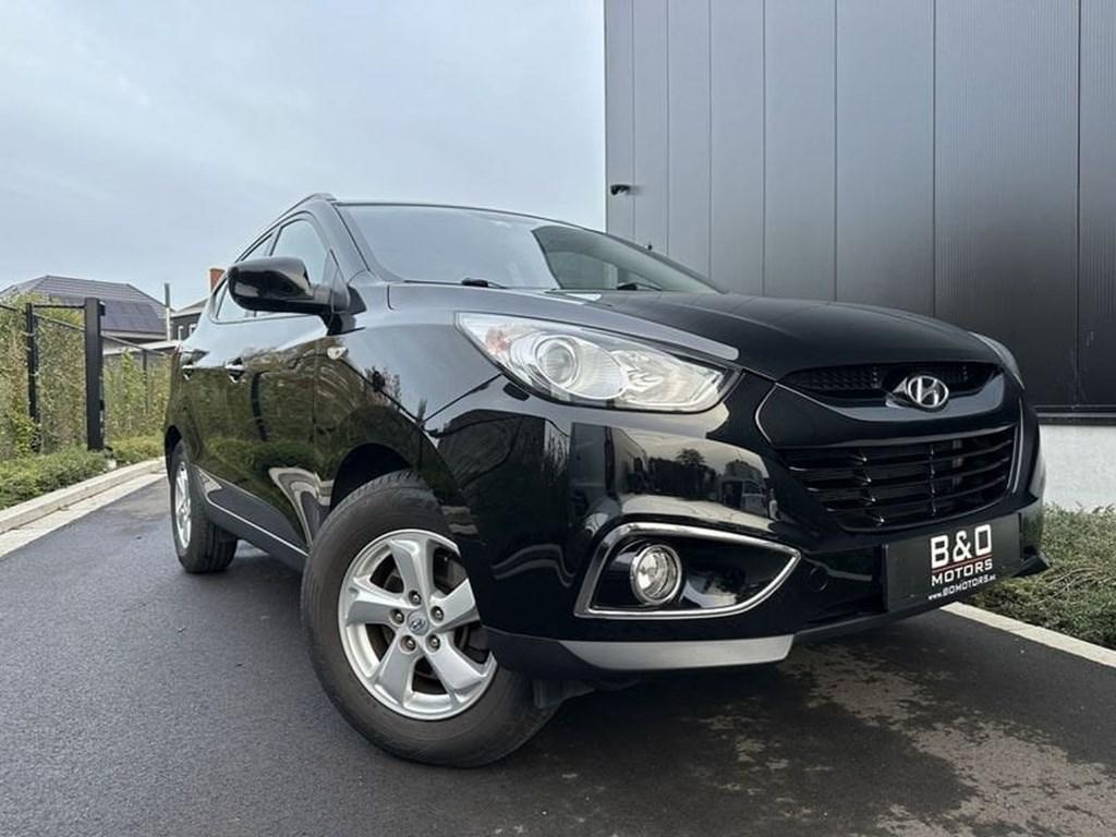 Hyundai ix35 1.6i Gdi UEFA edition 2WD 97135 km ,Trekh,Airc, Auto's, Hyundai, 135 pk, 158 g/km, Zwart, Bedrijf