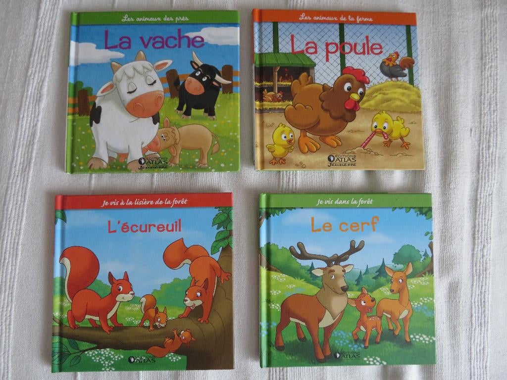 4 nieuwe educatieve boeken over dieren, Jongen of Meisje, Nieuw, Ophalen of Verzenden, Voorleesboek