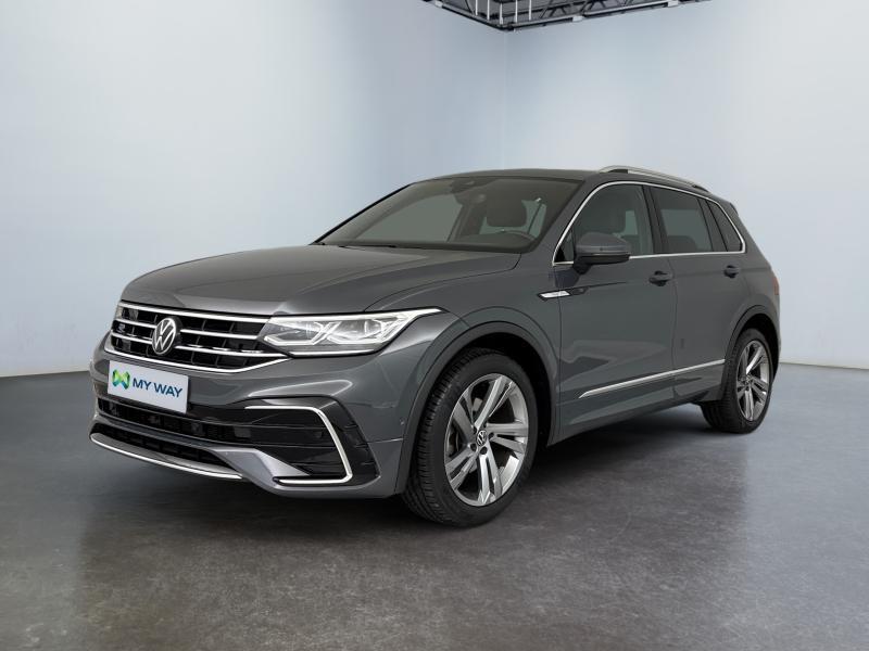 Volkswagen Tiguan R-Line*Boite auto*GPS*Caméra*Toit pano*Ca, Argent ou Gris, Achat, Euro 6, Entreprise