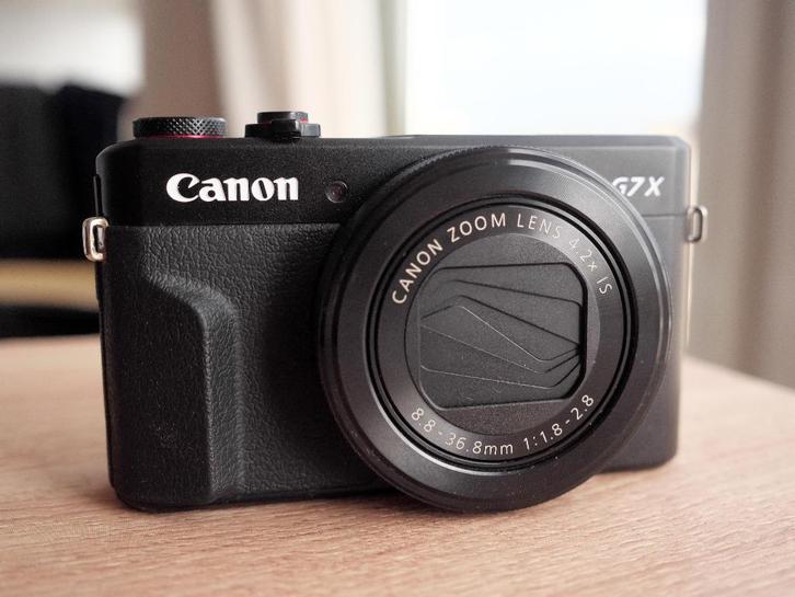 Canon Powershot G7X Mark II, Audio, Tv en Foto, Fotocamera's Digitaal, Zo goed als nieuw, Compact, Canon, 4 t/m 7 keer, Ophalen