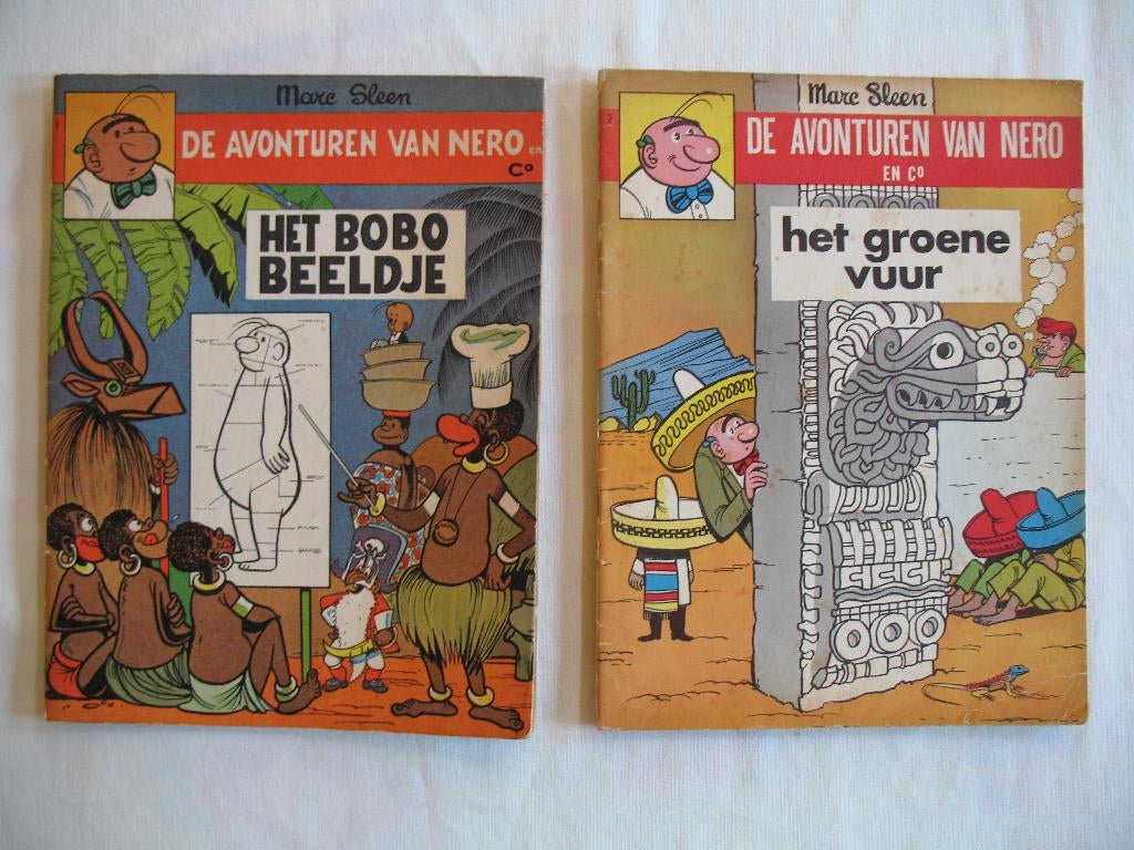 De avonturen van Nero en co, nrs 1 en 2, Meerdere stripboeken, Ophalen of Verzenden