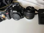 Nikon d3200, Audio, Tv en Foto, Fotocamera's Digitaal, Ophalen, Zo goed als nieuw, Nikon