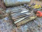 Piquets 1m60   en métal, Jardin & Terrasse, Enlèvement, Utilisé, Fer, Autres types