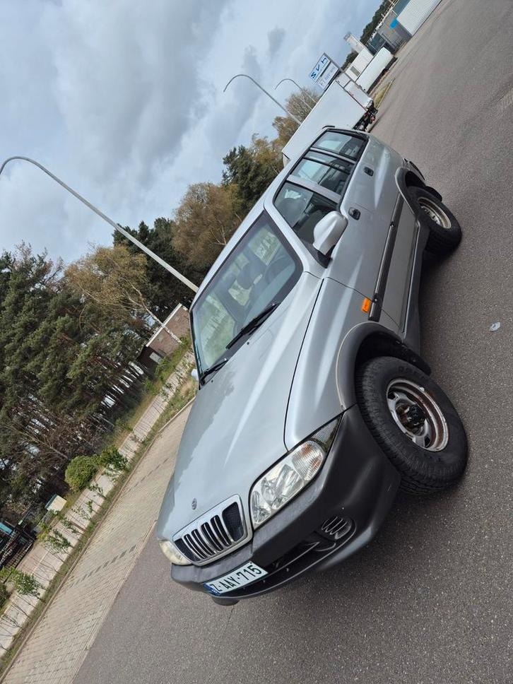 Ssangyong Musso 2.9td lichte vracht, Auto's, SsangYong, Bedrijf, Musso, 4x4, ABS, Airbags, Airconditioning, Centrale vergrendeling