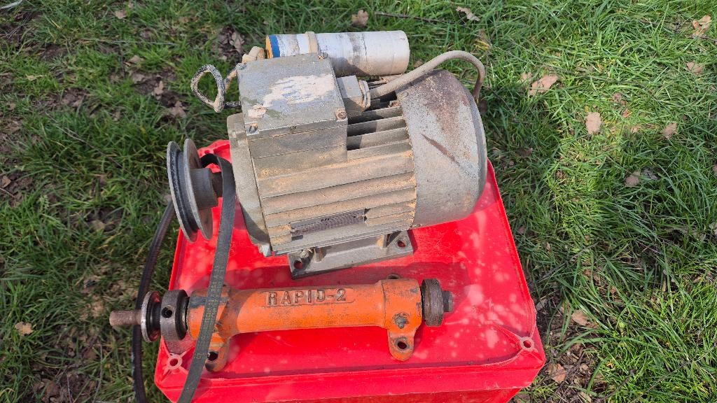electrische motor, Bricolage & Construction, Moteurs, Enlèvement, Utilisé, Autres types, 1400 à 1800 tpm