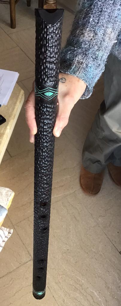 Anasazi rim blown flute, Enlèvement ou Envoi, Comme neuf