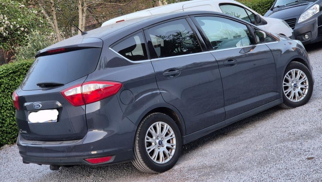 Ford c max 16tdci an2015 cuir clima gps 180mkm 4300€, Auto's, Bluetooth, Euro 5, 1600 cc, Leder