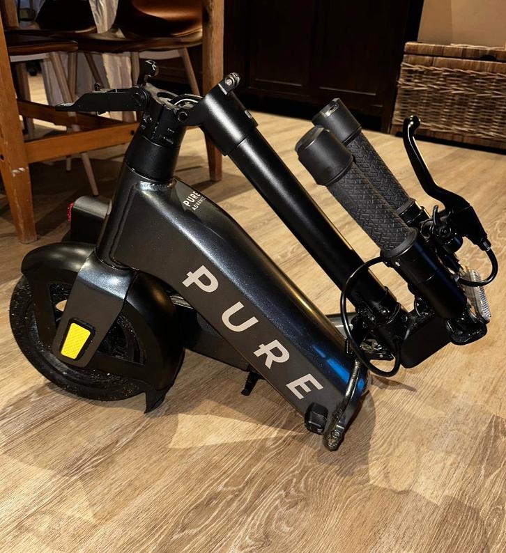 opvouwbare elektrische step - PURE Advance Flex, Fietsen en Brommers, Steps, Gebruikt, Elektrische step (E-scooter), Ophalen