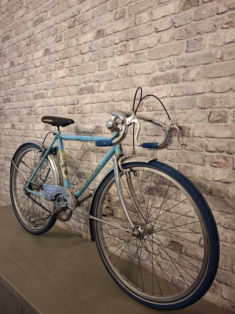 VINTAGE KINDERKOERSFIETS 24 INCH(8-13J)MOOIE ONDERDELEN(NOS, Ophalen, 24 inch