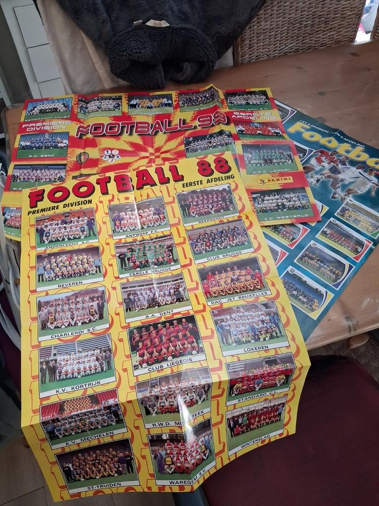 Affiche de football 3D 88, 99, 2005, Enlèvement ou Envoi