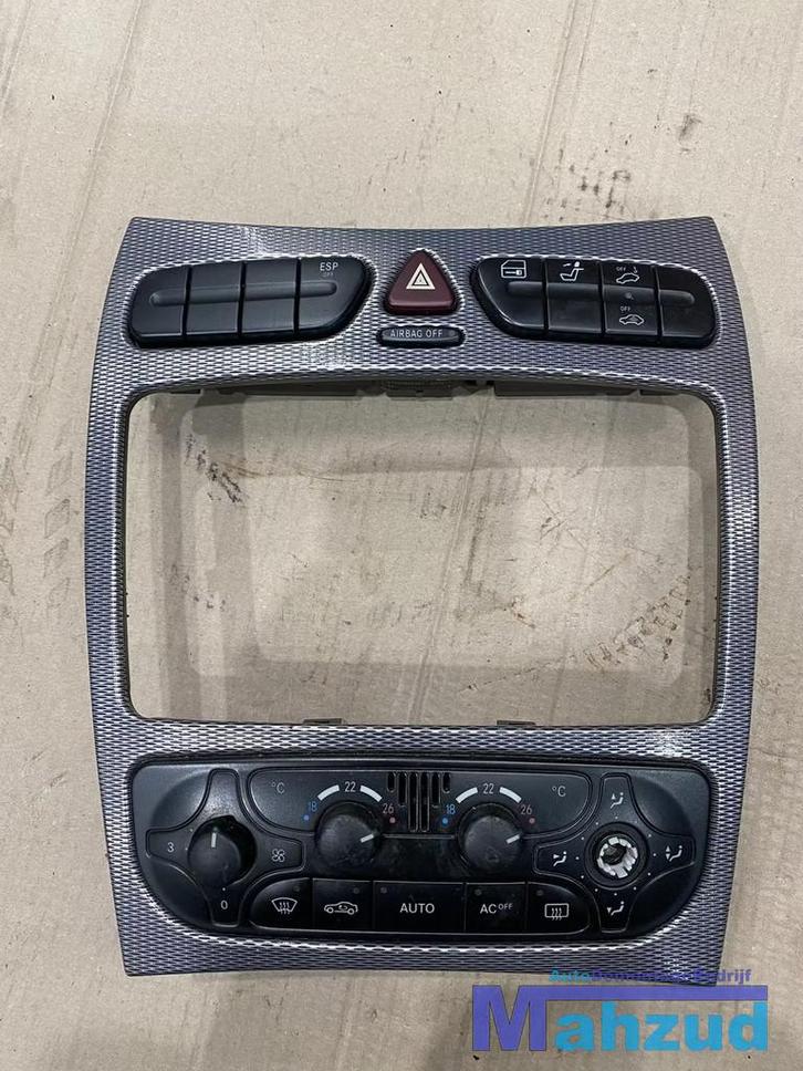 MERCEDES CLK W209 Middenconsole kachelpaneel schakelaars, Auto-onderdelen, Interieur en Bekleding, Mercedes-Benz, Gebruikt