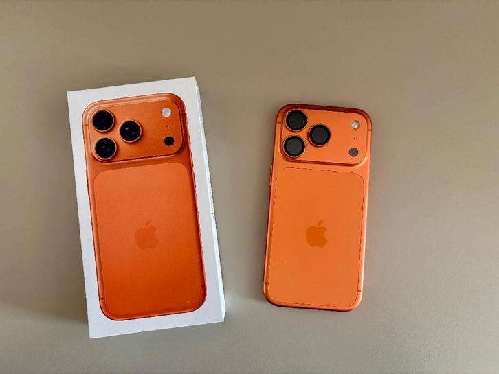 Iphone 17 Pro 256Gb Oranje, Telecommunicatie, Mobiele telefoons | Apple iPhone, Zo goed als nieuw, 256 GB, Zonder abonnement, Zonder simlock