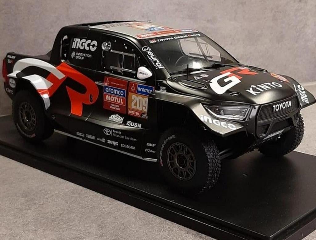 1:18/Toyota Hilux EVO#209/7 The Rally Dakar 2024/Nieuw, Hobby en Vrije tijd, Modelauto's | 1:18, Nieuw, Auto, Overige merken, Ophalen of Verzenden