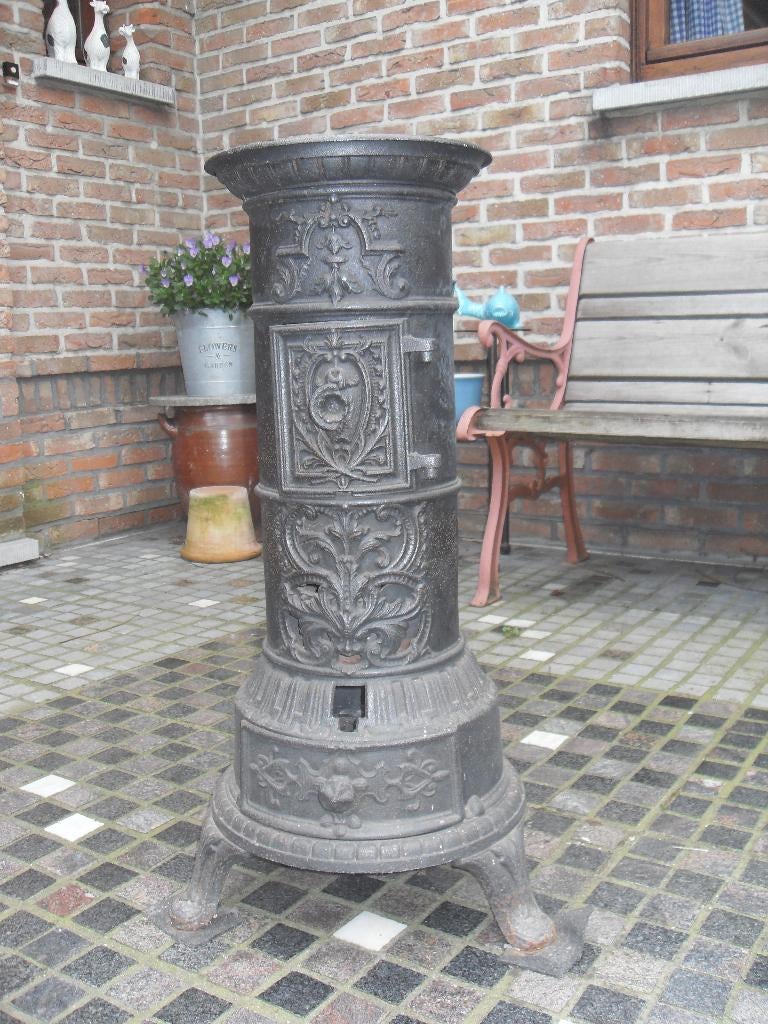 Gietijzeren kacheltje, Antiek en Kunst, Ophalen