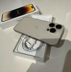 iPhone 14 Pro Gold 128GB - 100% batterijcapaciteit, Telecommunicatie, Mobiele telefoons | Apple iPhone, Ophalen of Verzenden, Zo goed als nieuw