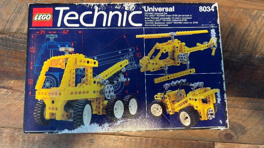 Ensemble universel LEGO Technic 8034 vintage des années 1980, Enfants & Bébés, Jouets | Duplo & Lego, Utilisé, Lego, Technic, Enlèvement ou Envoi