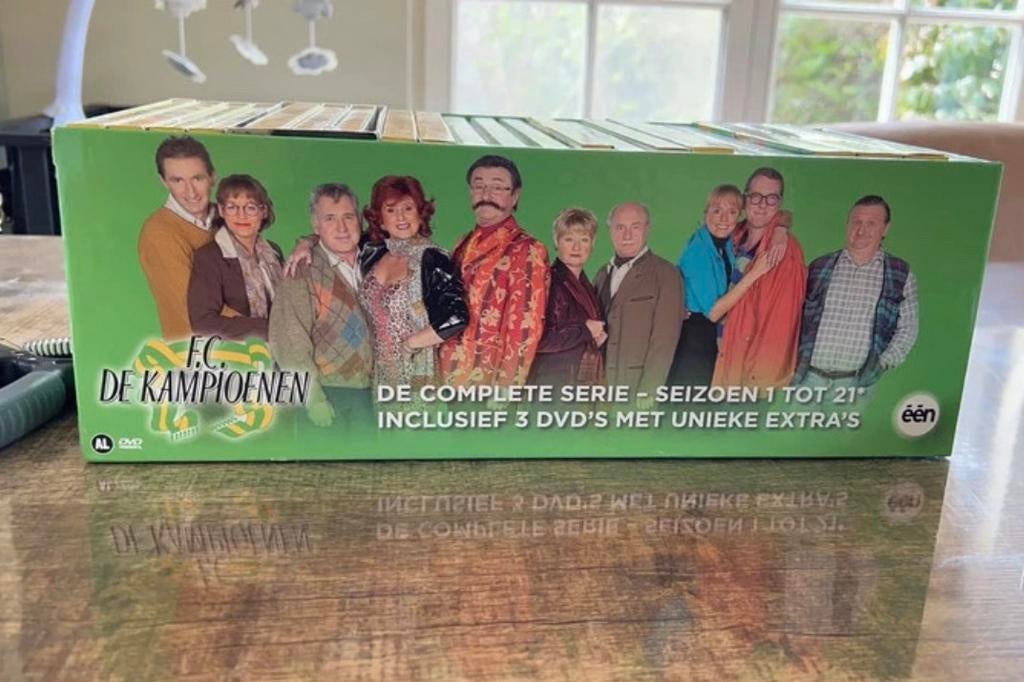 Dvd-box F.C. De Kampioenen, Coffret, Comme neuf, Enlèvement, Comédie