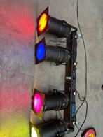 Botex T4 + 4 lampen PAR-64 Profi Spot, Enlèvement, Utilisé, Autres matériaux, Spot encastrable ou Spot mural