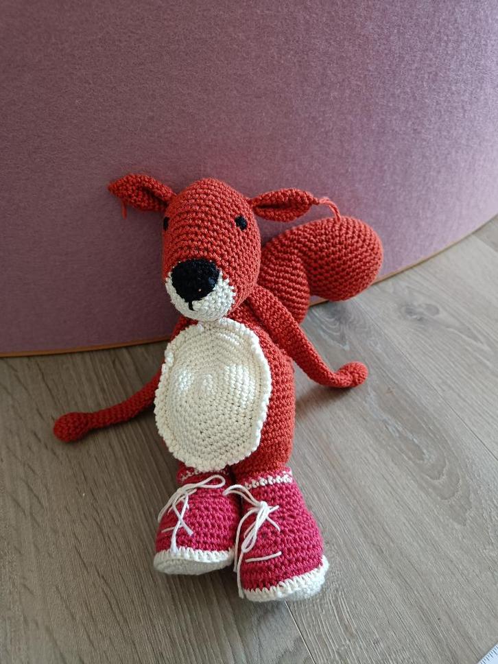 Eekhoorn knuffel, Enfants & Bébés, Jouets | Peluches, Neuf, Autres types, Enlèvement ou Envoi