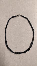 Collier en perles de Gutta Percha, Bijoux, Sacs & Beauté, Colliers, Noir, Autres matériaux, Enlèvement ou Envoi, Neuf
