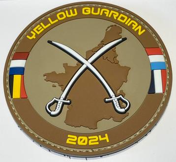 Patch oefening Yellow guardian 2024 beschikbaar voor biedingen