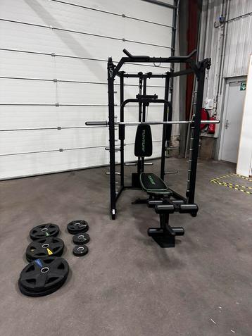 Tunturi Smithmachine , Peck Deck en Pulley,100kg Gewichten  beschikbaar voor biedingen