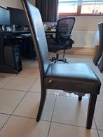 12 stoelen (zwart) te geef, Ophalen, Overige materialen, Gebruikt, Zwart