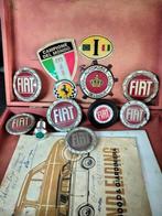 Fiat emblemen en een stuur van Fiat 500., Zo goed als nieuw, Verzenden