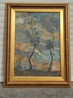 huile sur toile signe herman van den berghe, Antiquités & Art, Enlèvement ou Envoi