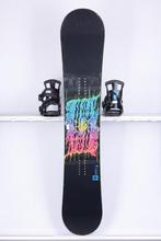 154 160 snowboard SANTA CRUZ CASE NUMBER, CAMBER, Sport en Fitness, Verzenden, Gebruikt, Bindingen