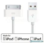 Chargeur câble iPhone 3G/3GS/4/4S/iPod1234/iPad123.., Télécoms, Apple iPhone, Enlèvement ou Envoi, Neuf