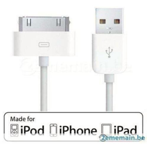 Chargeur câble iPhone 3G/3GS/4/4S/iPod1234/iPad123.., Télécoms, Téléphonie mobile | Chargeurs pour téléphone, Neuf, Apple iPhone