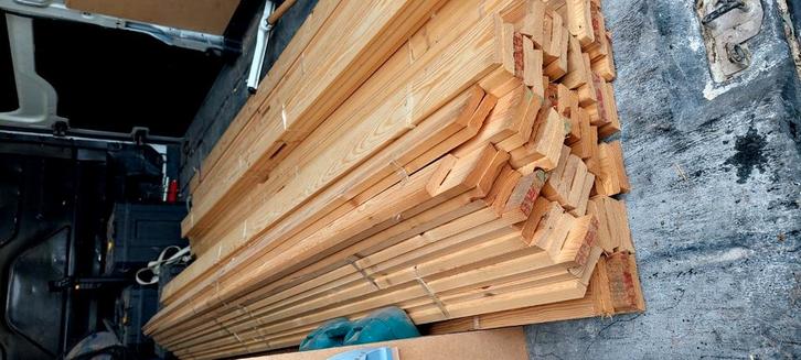 Massief deurlijsten, plinten,chambrant, Doe-het-zelf en Bouw, Hout en Planken, Nieuw, Ophalen
