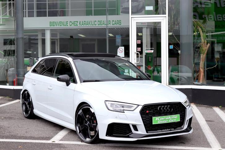 AUDI RS3 400CV SPORTBACK QUATTRO PANO COCKPIT B&O LED JA19, Auto's, Audi, Bedrijf, Te koop, RS3, 4x4, ABS, Adaptive Cruise Control