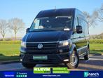 Volkswagen CRAFTER 35 2.0 L3H3 177Pk Euro6 AC!, Auto's, Bestelwagens en Lichte vracht, Zwart, Bedrijf, Cruise Control, Te koop