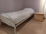 Compleet 1-persoonsbed, Huis en Inrichting, Slaapkamer | Bedden, Ophalen, Zo goed als nieuw