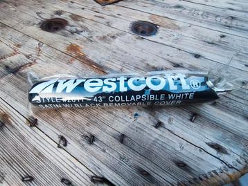 Westcott 43" satin w/black removable cover beschikbaar voor biedingen