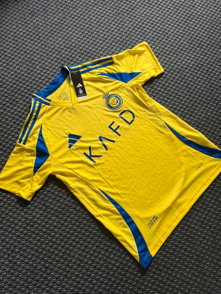 Al Nassr 2024/25 Thuisshirt - Adidas Aeroready, Sport en Fitness, Voetbal, Nieuw, Maat M, Ophalen of Verzenden
