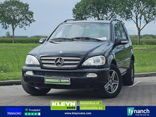 Mercedes-Benz M-KLASSE 270 CDI, Auto's, Bestelwagens en Lichte vracht, Bedrijf, 4x4, ABS, Airconditioning, Centrale vergrendeling