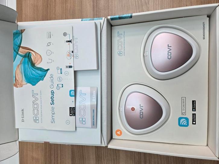 D-Link COVR 2 pack mesh wifi, Informatique & Logiciels, Points d'accès, Comme neuf, Enlèvement ou Envoi