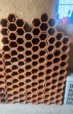 Terracotta wijnhouder voor 6 flessen, Ophalen, Gebruikt