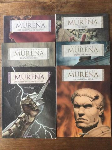 Strips Murena nrs 4 - 9, Enlèvement, Utilisé