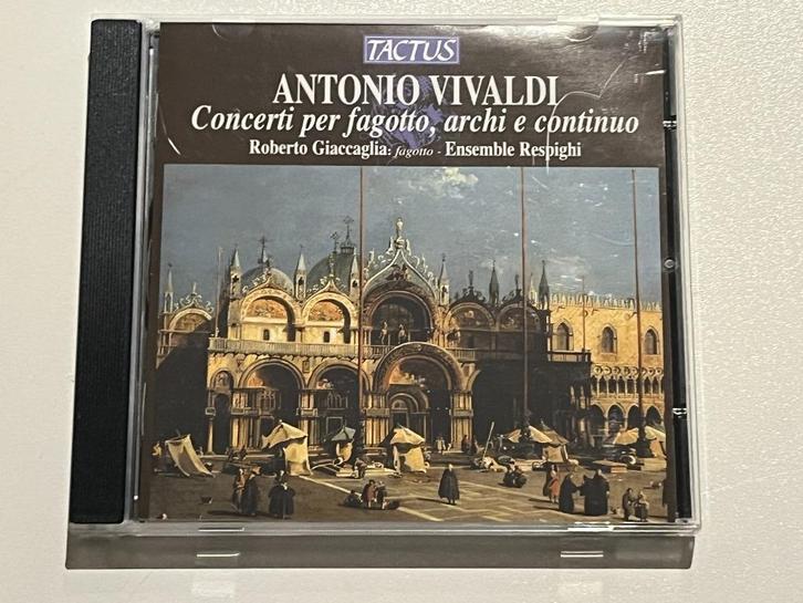Antonio Vivaldi – Concerti Per Fagotto, Archi E Continuo, CD & DVD, CD | Classique, Utilisé, Enlèvement ou Envoi