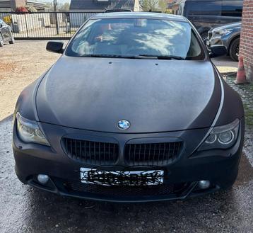 BMW 645 CI, Auto's, Automaat, Achterwielaandrijving, Beige, Leder