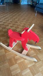 IKEA hobbelpaard „EKORRE” (rood), Ophalen, Zo goed als nieuw