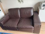 Buffel lederen zetel 2 zit, Ophalen, Gebruikt, Leer, 125 cm of meer