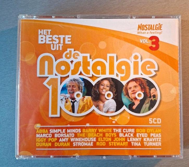 5cd box. Het beste uit de Nostalgie 1000. Vol. 3., Cd's en Dvd's, Cd's | Verzamelalbums, Zo goed als nieuw, Ophalen of Verzenden