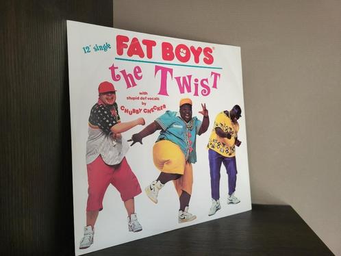 LP - Fat Boys  - The Twist, Cd's en Dvd's, Vinyl | Hiphop en Rap, Gebruikt, 1985 tot 2000, 12 inch, Ophalen of Verzenden