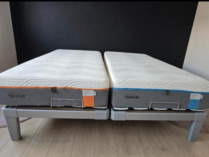 Tempur 90/200cm, Huis en Inrichting, Slaapkamer | Bedden, Zo goed als nieuw, Ophalen