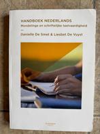 Handboek NEderlands Danielle De Smet & Liesbeth De Vuyst, Ophalen of Verzenden, Zo goed als nieuw, Nederlands